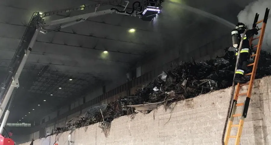 Allarme incendio all’Acciaieria