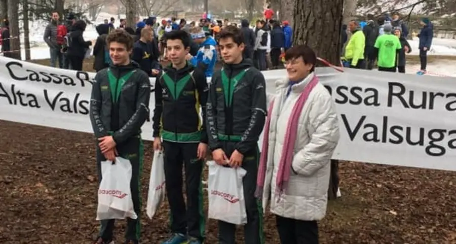 Cross di Caldonazzo l’Us Quercia prende tre titoli su quattro