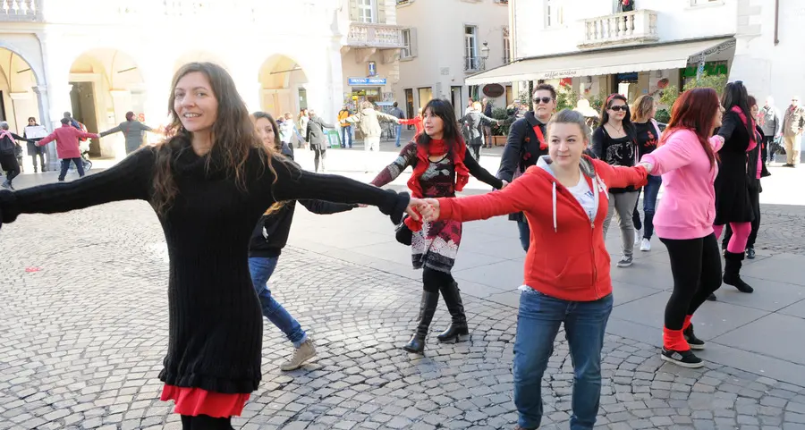 Violenza contro le donne, torna il flash mob