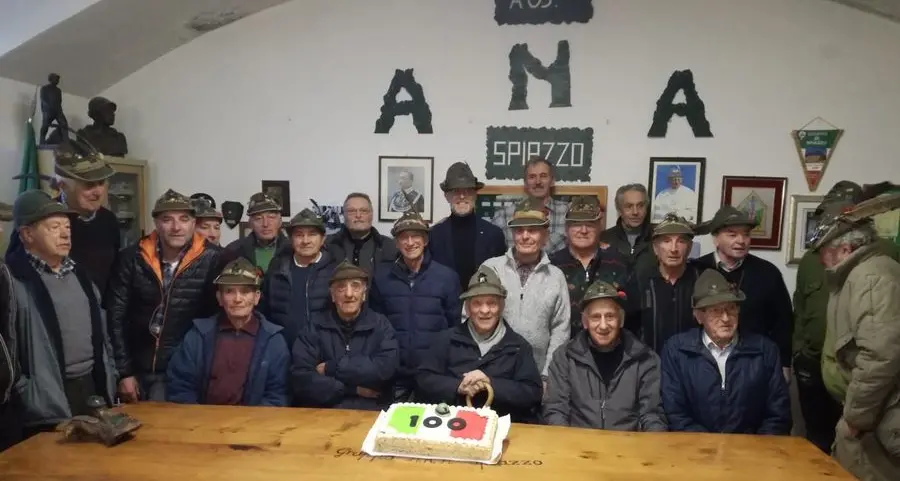 Spiazzo, festa alpina per i 100 anni di Clemente Lorenzi