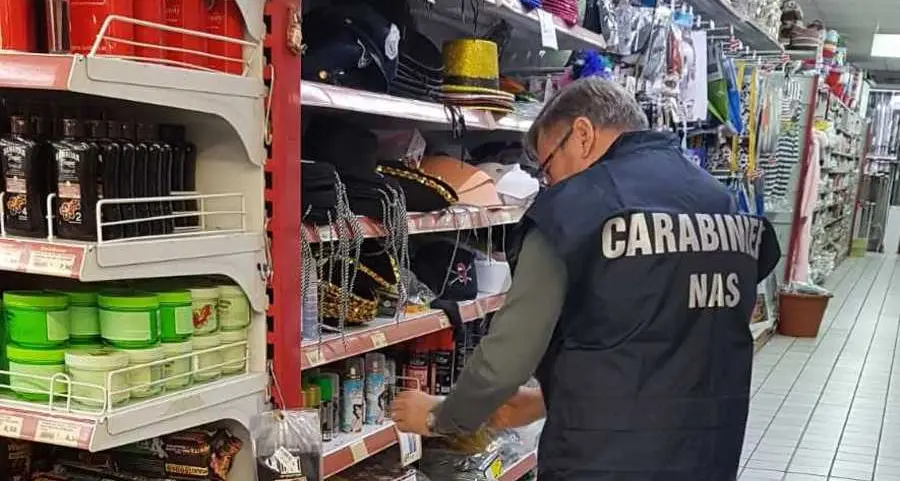 Sequestrate le bombolette di carnevale
