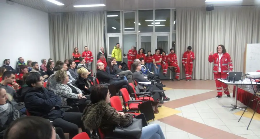 Lunedì prima lezione del nuovo corso Cri