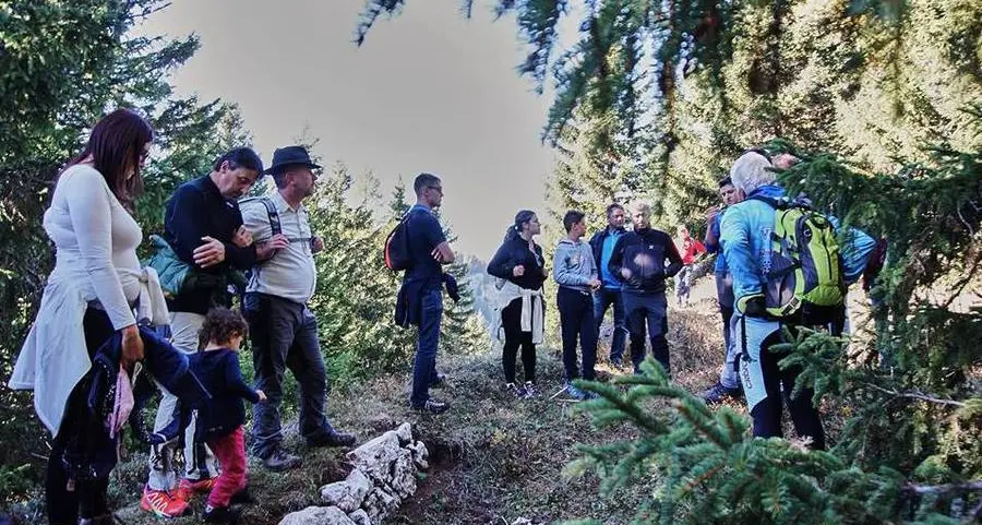 Pavillo, le trincee del Peller