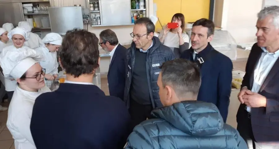 Failoni e Spinelli in visita al corso di Arte bianca: «Una nostra eccellenza»