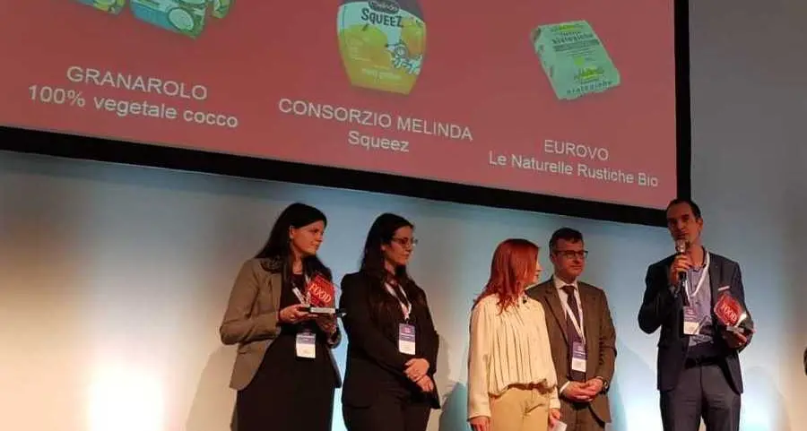 La passata di mele Melinda premiata per il packaging
