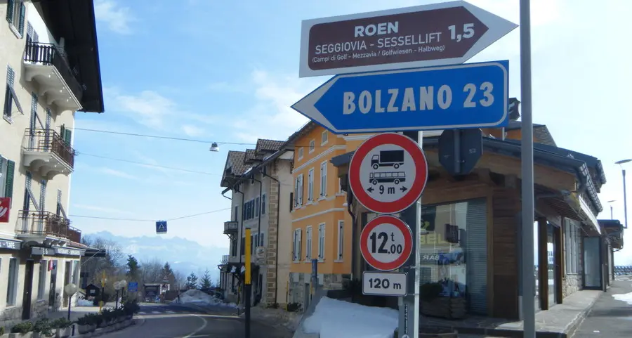 Mendola irraggiungibile per i pullman turistici