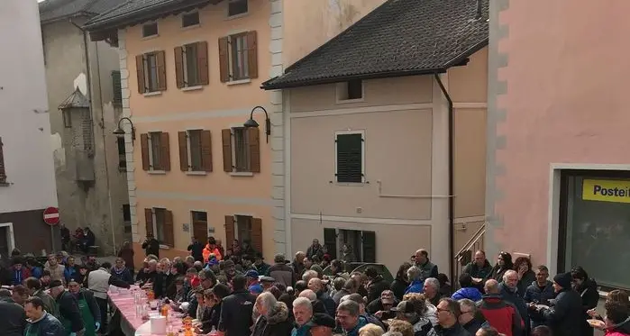 Servita in piazza la “Pasta del Biagio”