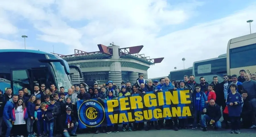 Da Pergine in 100 a San Siro per tifare Inter e Spal