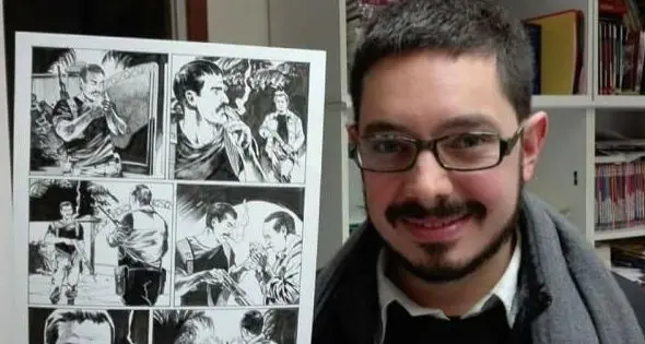Simone Delladio nel gotha dei fumettisti più creativi