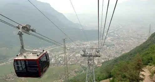 Funivia del Renon ferma per lavori