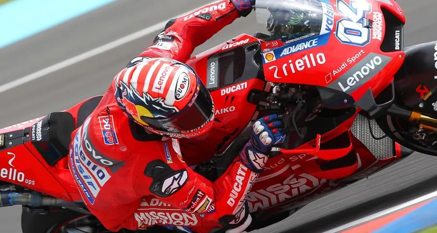 La Ducati di Dovizioso vola anche in Argentina