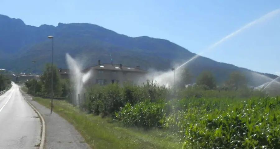 Nuovo sistema irriguo per le campagne di Susà