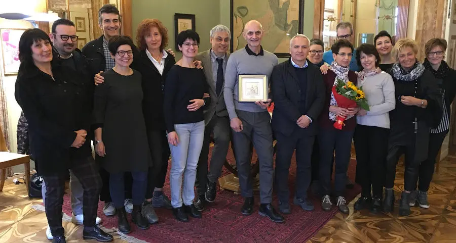 Emanuele Romoli premiato da Panetta