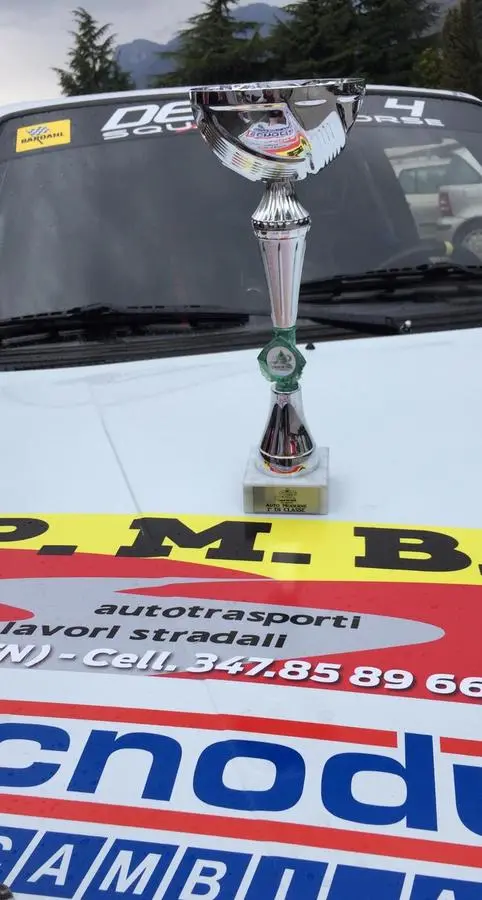 Angelo Giovannini a 67 anni nei rally dà filo da torcere