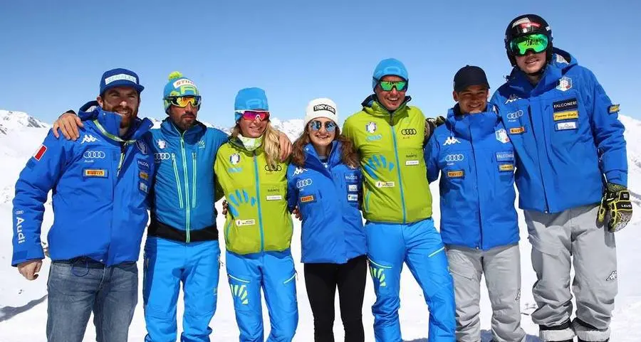 La carica dei seicento con i campioni in Val Senales