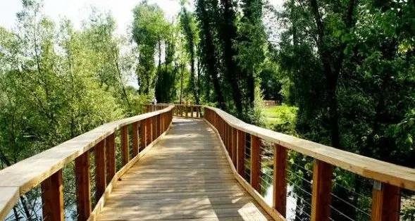 Con la Sat di Sporminore pedalando lungo il Sile
