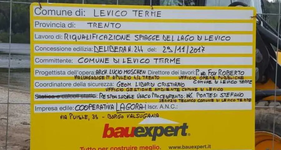Un solarium a due passi dal lago