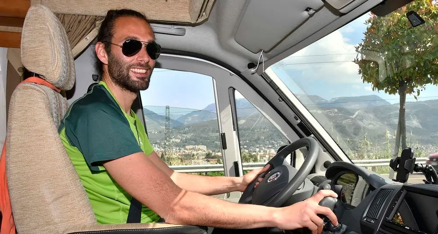 Da Isera al Nord Europa Federico, la vita in camper