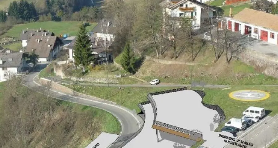 Tesero, piazza Battisti presto cambierà fisionomia
