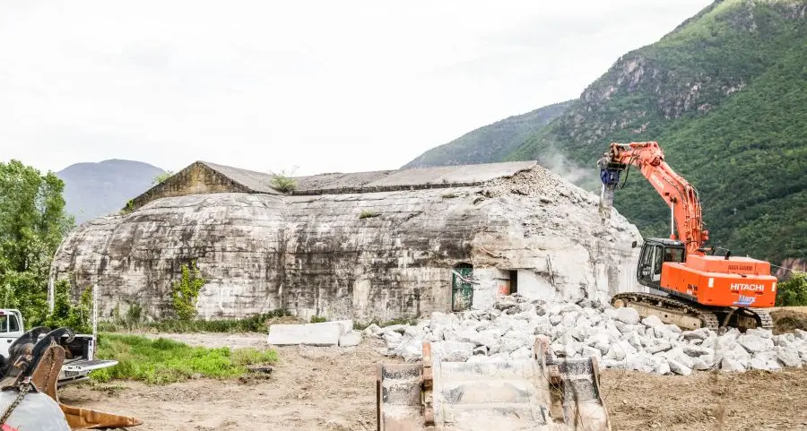 Addio al bunker del Vallo Littorio: a Bolzano arrivano le ruspe