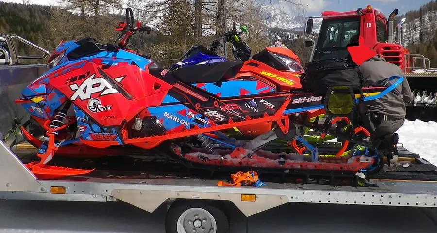 Con le motoslitte sulla pista sette multati dalla Forestale