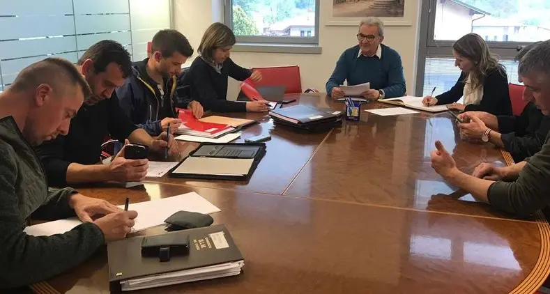 La gestione degli schianti sul tavolo del Bim, Storo si sfila