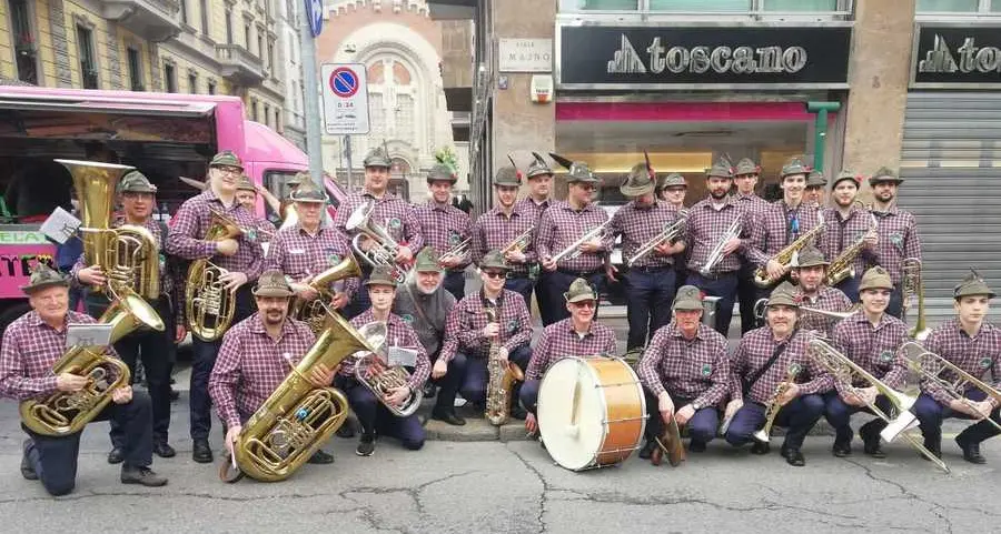 La colonna sonora garantita da cinque fanfare trentine