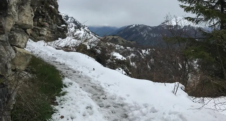 Garda Trentino Trail, oggi si gareggia in mezzo alla neve