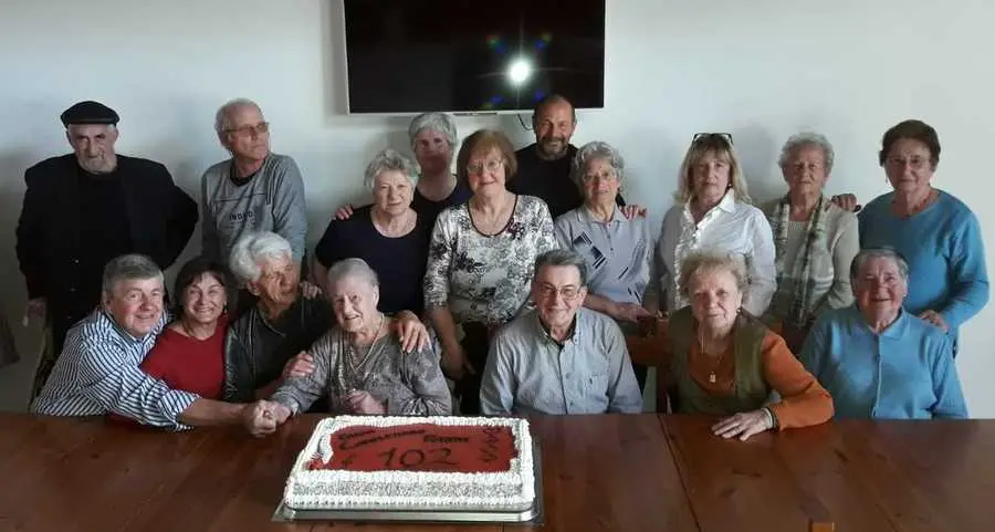 I 102 anni di Fanny Sardagna
