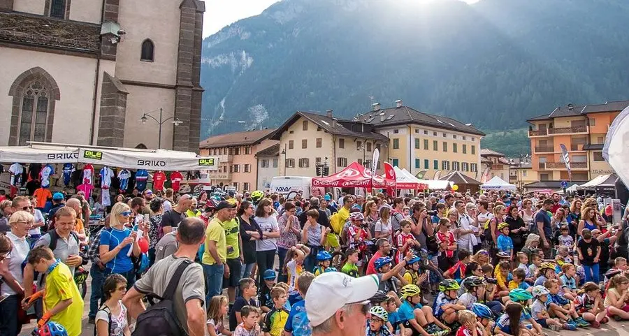 “Minicycling” a Predazzo centro in sella alle mtb