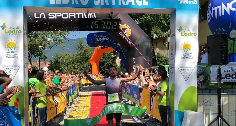 Con Maguet parterre de roi oggi alla Ledro Sky Race