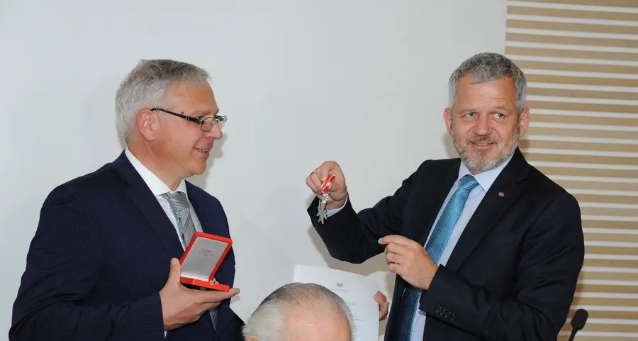 Fabrizio Paternoster è cavaliere dell’Austria