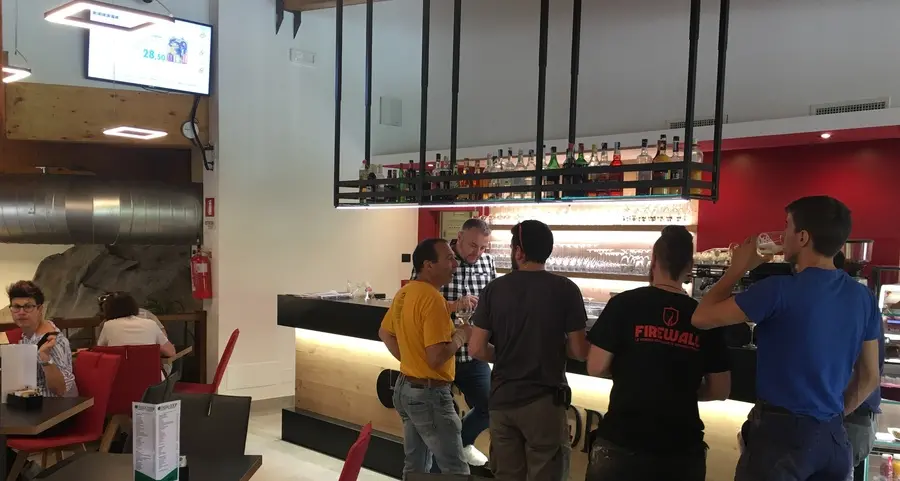 Inaugurato ieri il nuovo bar della Fassa Coop