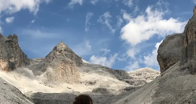 Carta Natura il trekking con l’artista sotto alle Pale