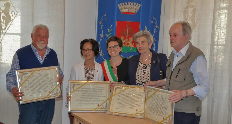 I quattro benemeriti di Tesero del 2019