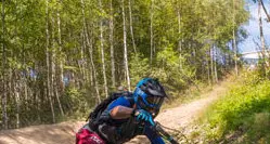 Downhill, due ciclisti finiscono in ospedale