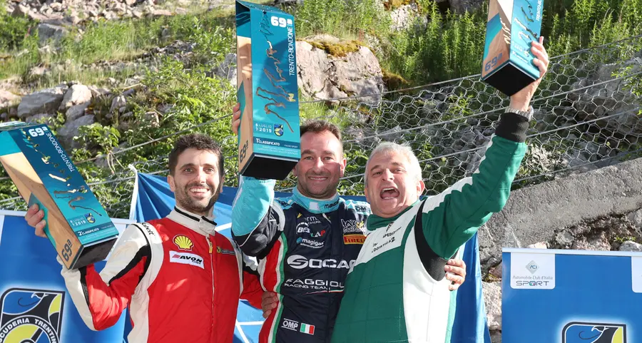 Alla Trento-Bondone Faggioli domina anche sul bagnato