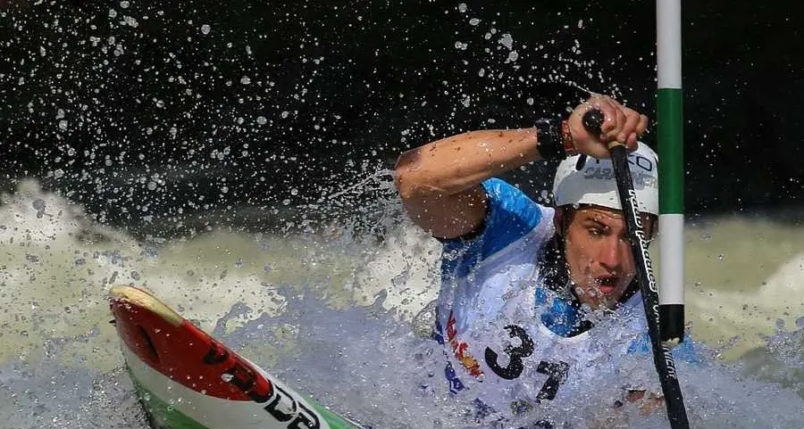 Campionati italiani di slalom nelle acque del Noce a Mezzana