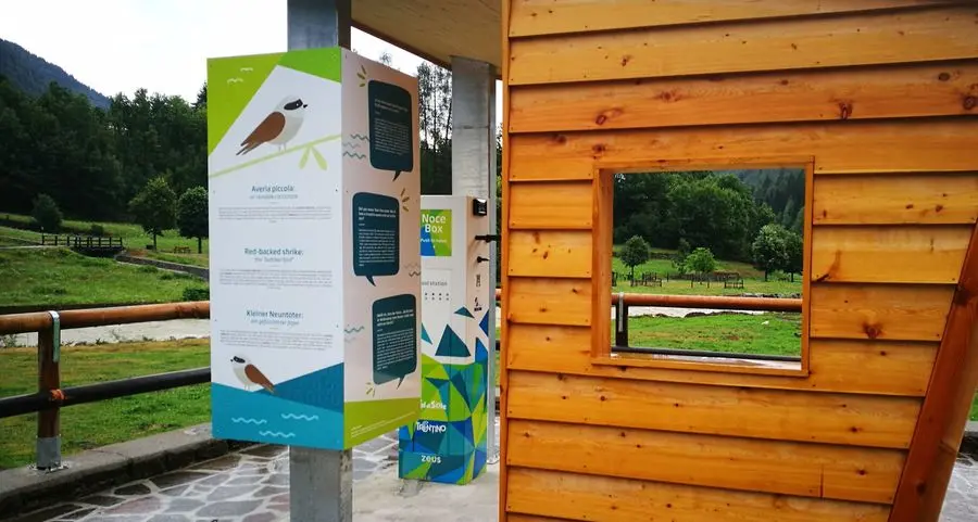 Lungo i fiumi della Val di Sole tredici box per info e servizi