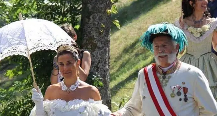 La rievocazione per il genetliaco dell’Imperatore