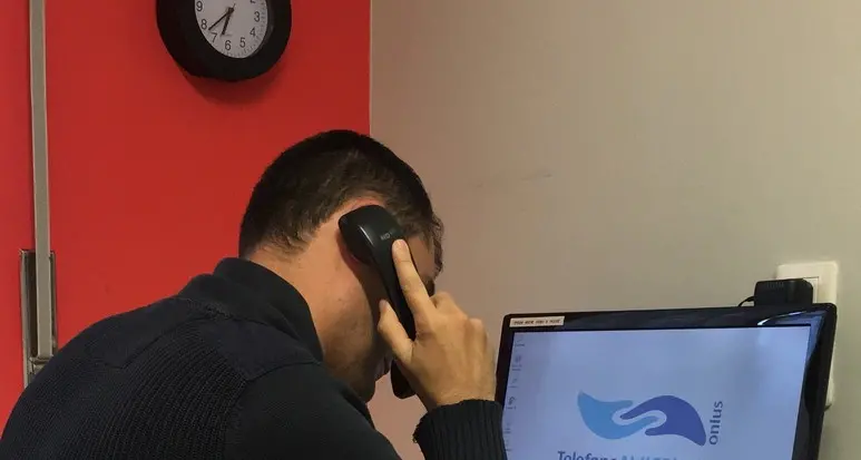 Telefono amico, 2.500 chiamate in un anno