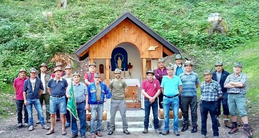 Cappella di Ribor restaurata e poi ribenedetta