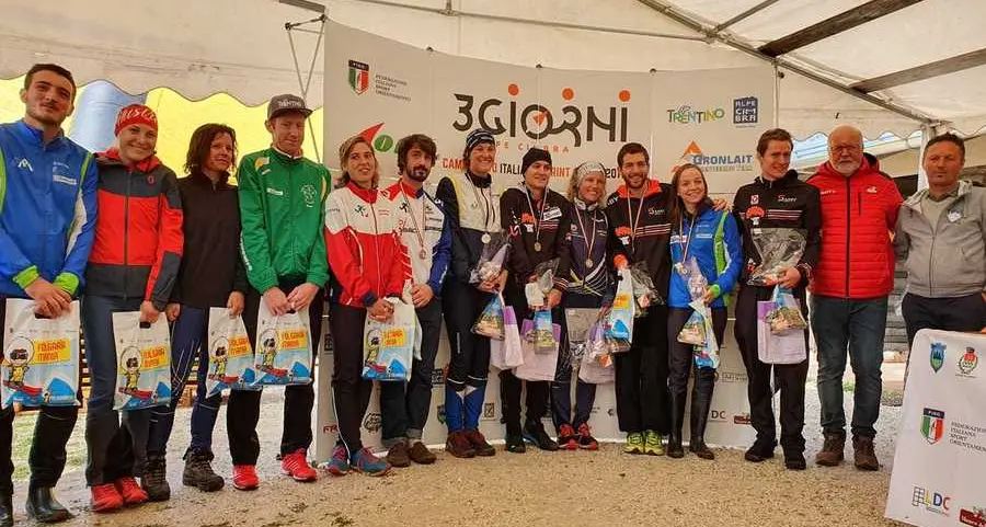 Orienteering, Scalet fa il bis Brave Zagonel e Troi