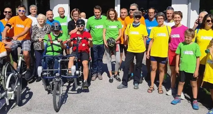 In bicicletta lungo la via del Brenta per pensare all’Alzheimer