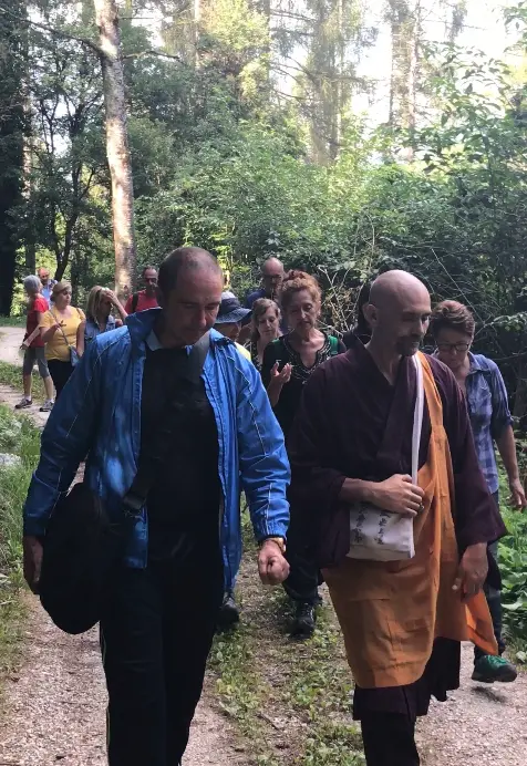 Festa a Cinte per i vent’anni di vita monastica di Seiun