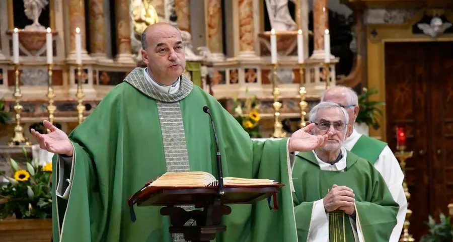 S.Maria, l’addio di don Scarin