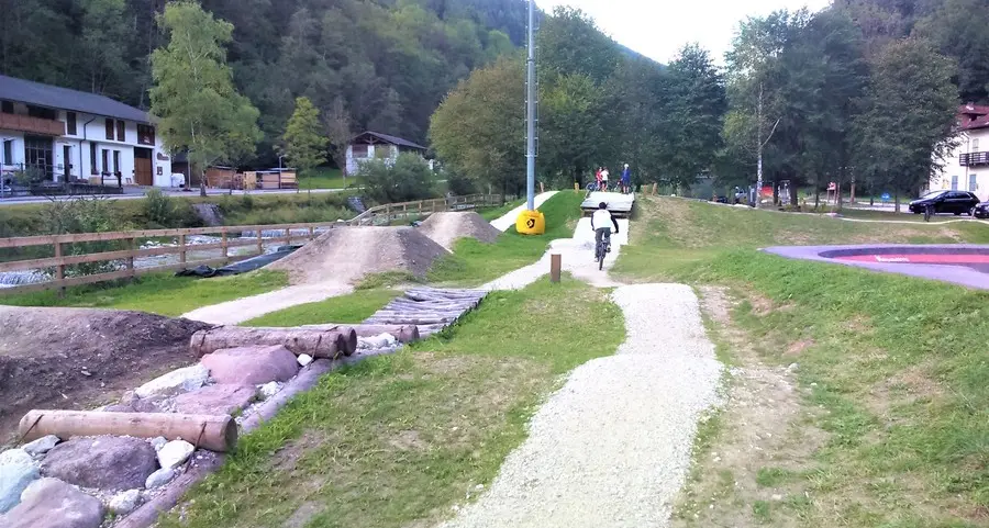 Percorso ad ostacoli per Mtb da provare al Bike Park di Siror