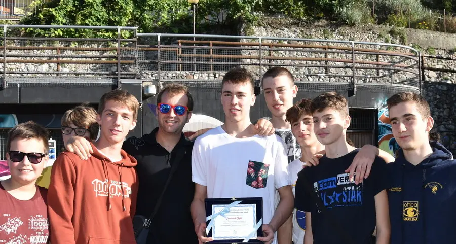 Il cestista Igor Jovanovic premiato a “Giochiamo allo sport”