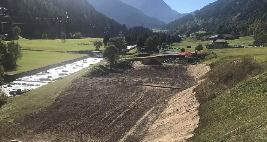 Quasi pronto il poligono di tiro per il biathlon