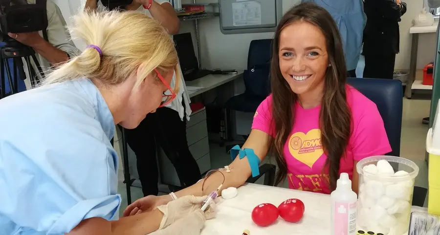 Moena, anche Caterina Ganz testimone di Admo Trentino